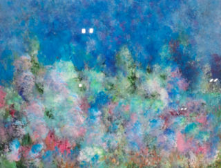 Kunstwerk in lijst, Maya Wildevuur, Compositie